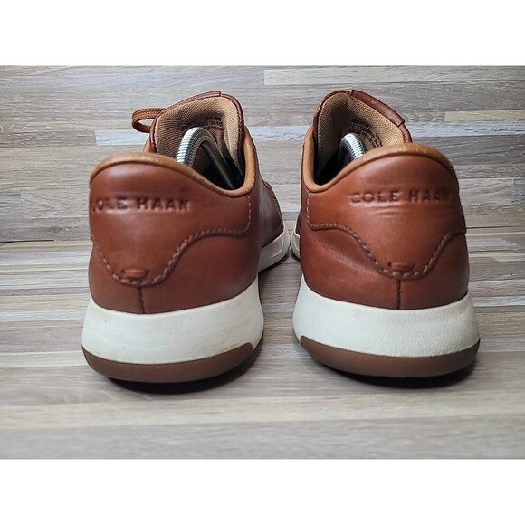 Cole Haan GrandPro Men's Size 11 Brown Leather GrandOs Comfort Sneaker Lace Up - Picture 7 of 13